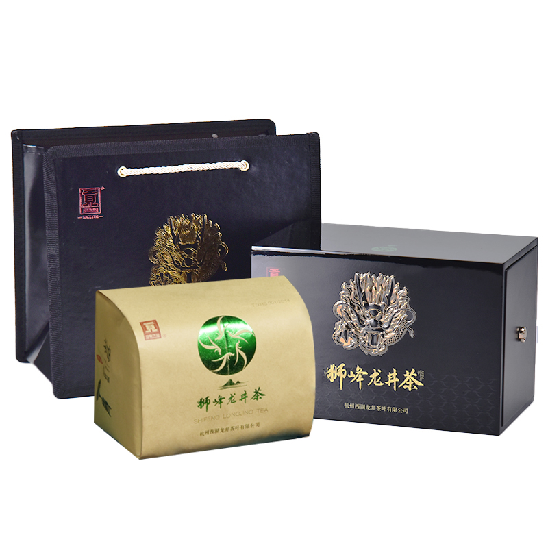 門店產品：獅峰龍井/獅峰系列/獅峰紙包禮盒250g